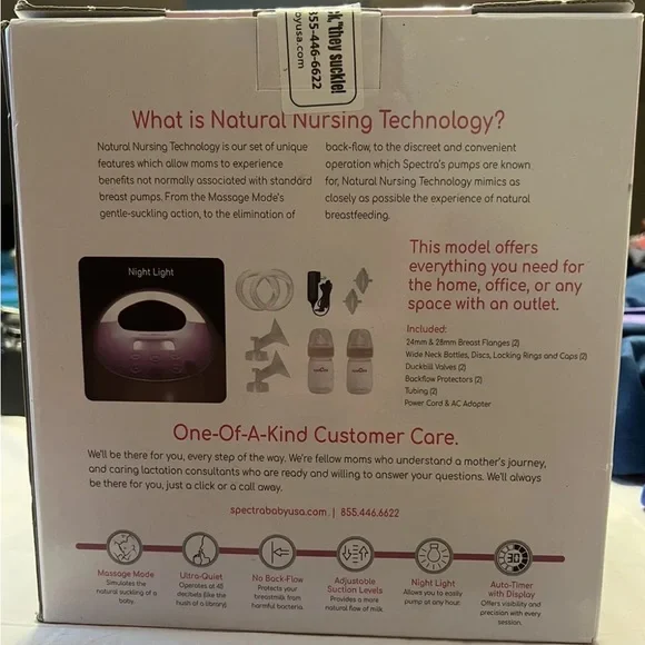 SOLD Spectra Natural Premier Electric BREAST PUMP Nursing Technology S2PLUS - Picture 3 of 5